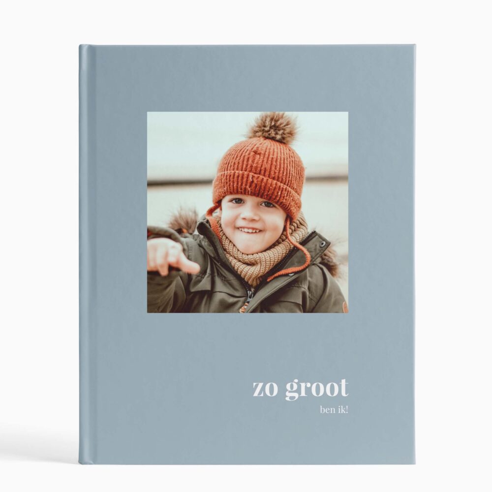 Fotoalbum kleuter - Pure blue