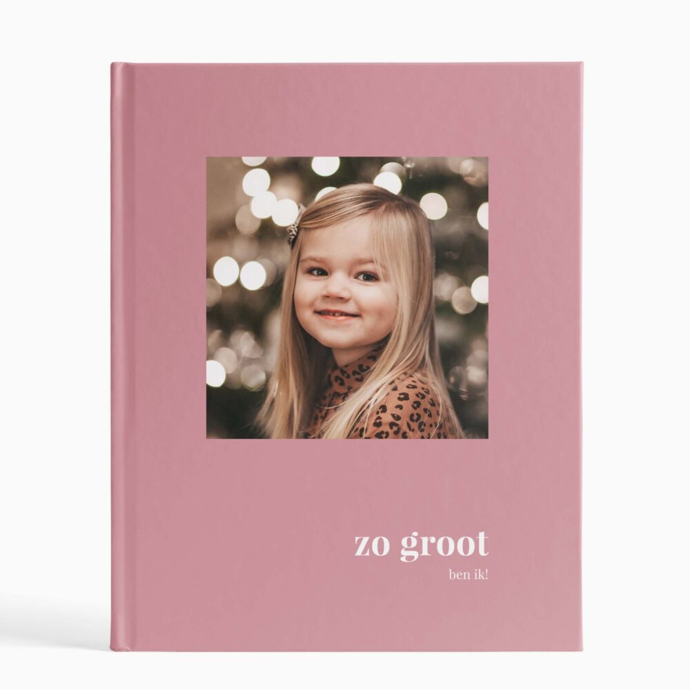 Fotoalbum kleuter - Pure pink