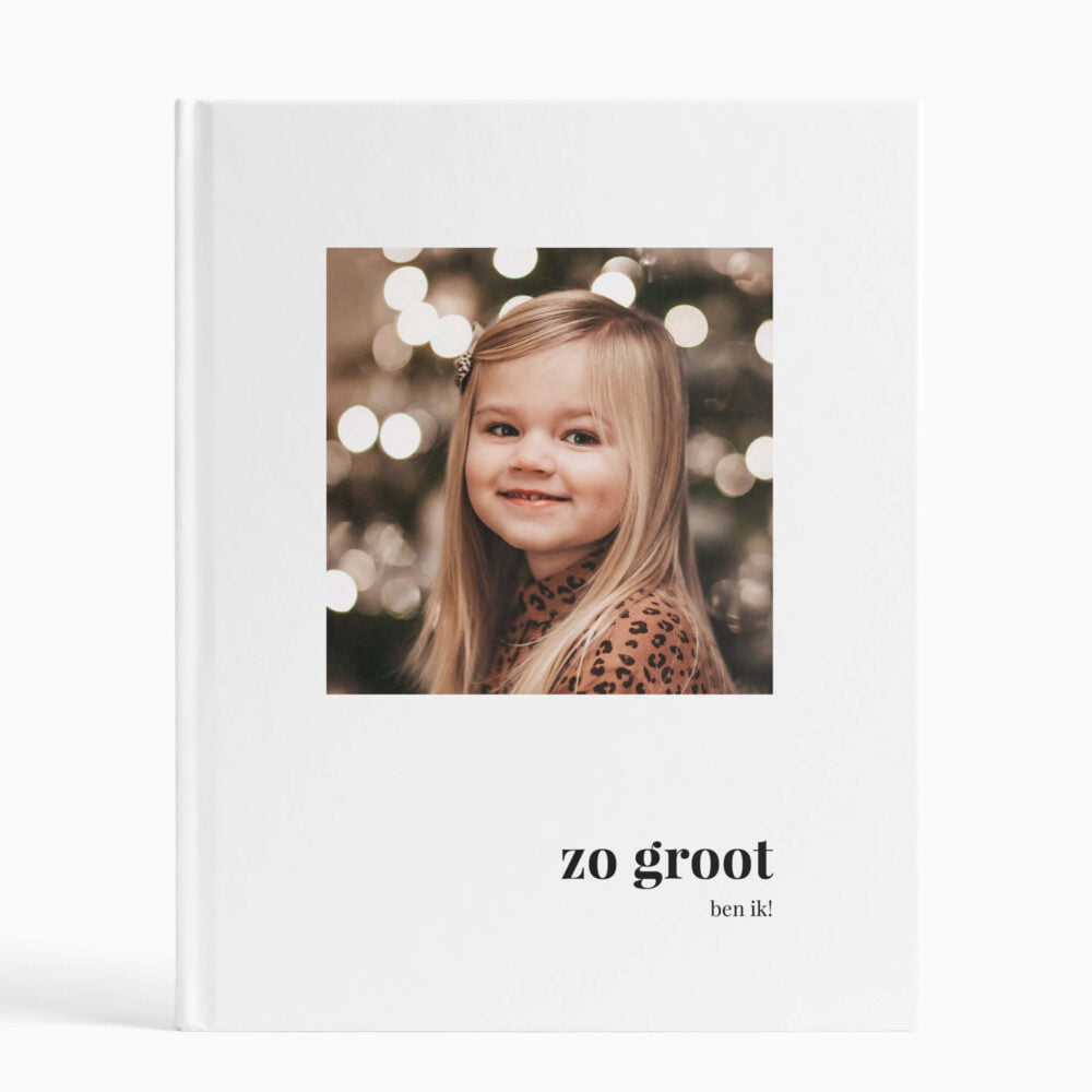 Fotoalbum kleuter - Pure white